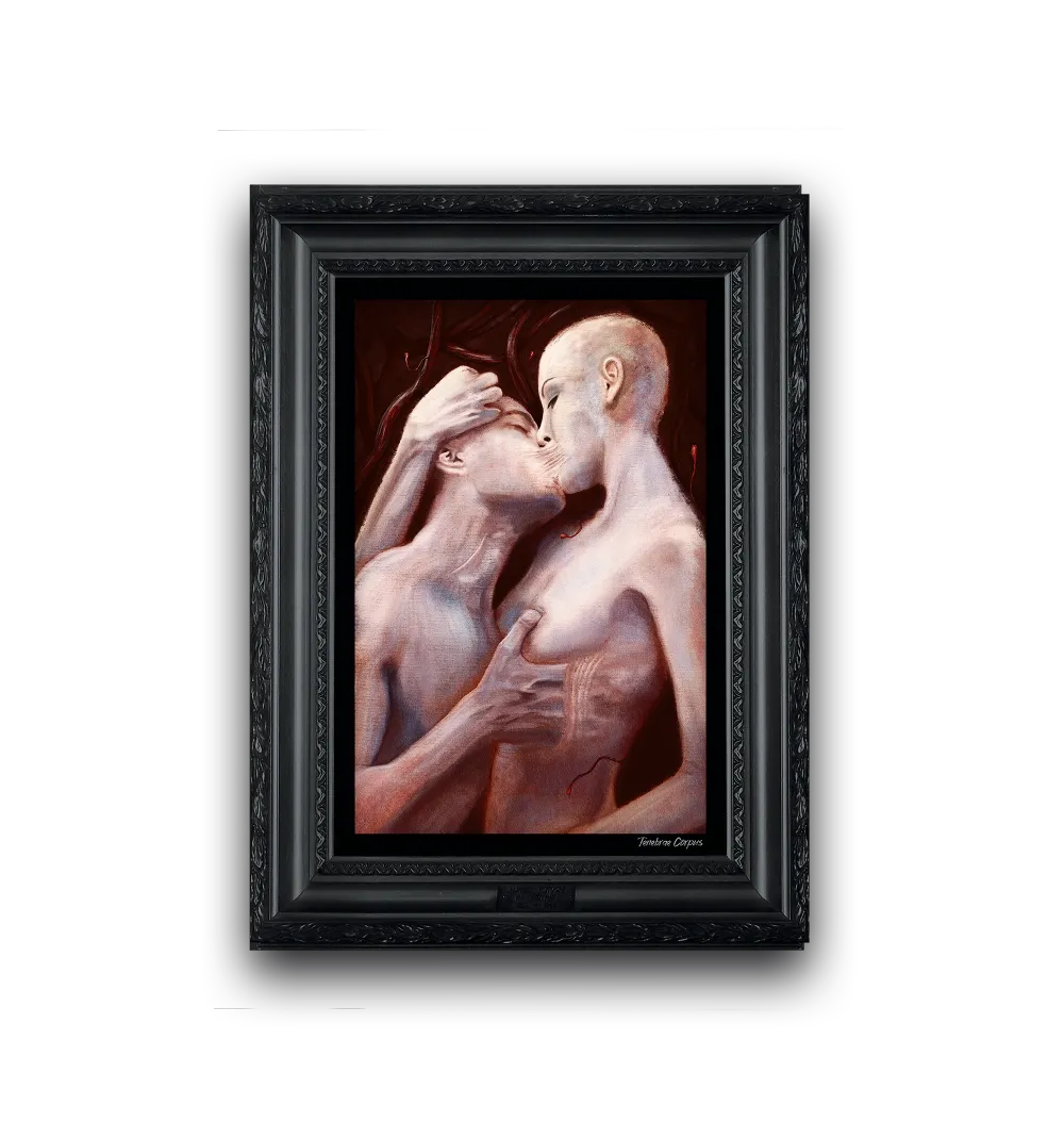 Hug Me - Dark Art by TenebraeCorpus